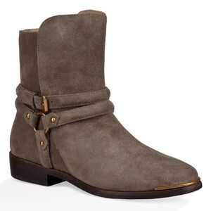 Ugg Kelby Harness Suede Boot Mouse Grey